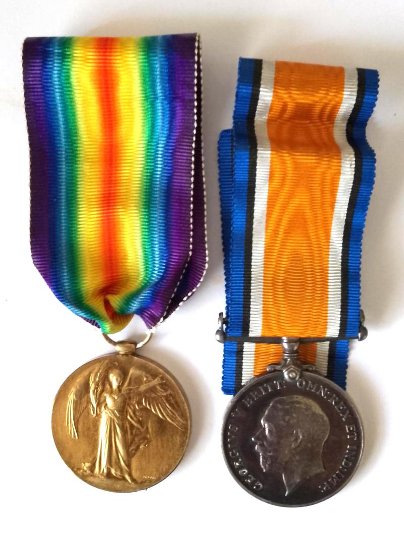 WW1 Medal Pair to The Royal Highlanders