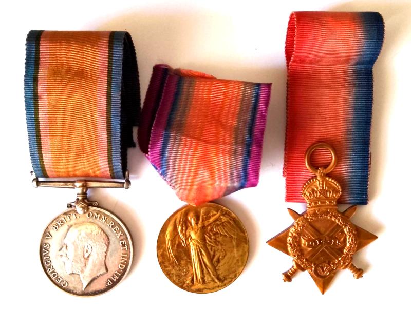 WW1 Medal Trio to The Royal Artillery