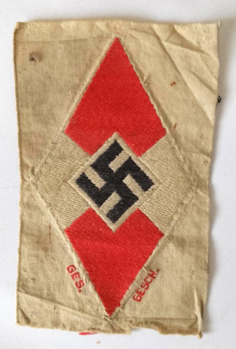 Hitler Youth Sleeve Diamond Insignia
