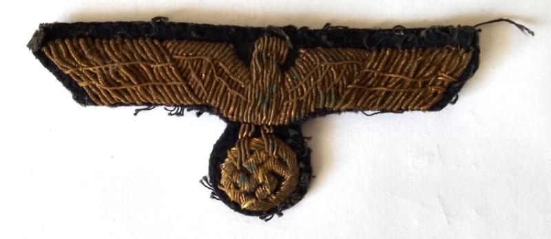Kreigsmarine Officer Embroidered Breast Eagle