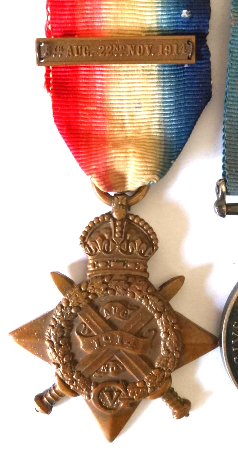WW1 1914 Star Trio to The Royal Engineers