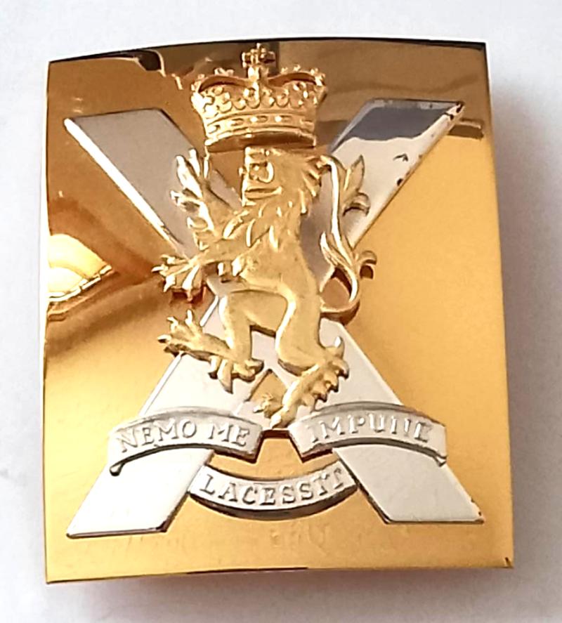 ER11 Royal Regiment of Scotland Shoulder Belt Plate