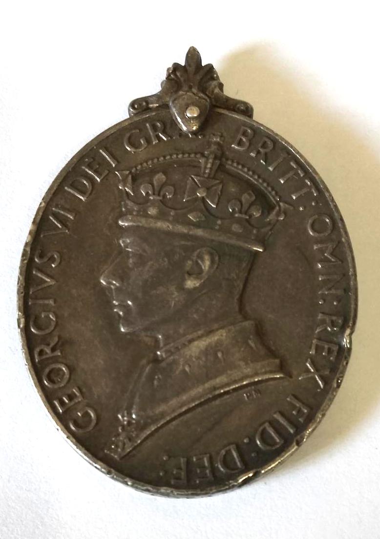 As Found Territorial Medal to The Cameronians